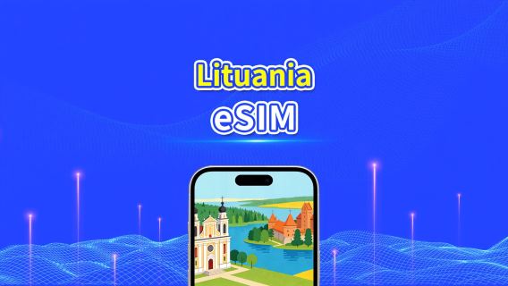 Lituania 5G eSIM | 3 reti | Compatibile con AI e TikTok | Pacchetto dati giornaliero/totale | 1–30 giorni | Fatturazione 24 ore | Codice QR