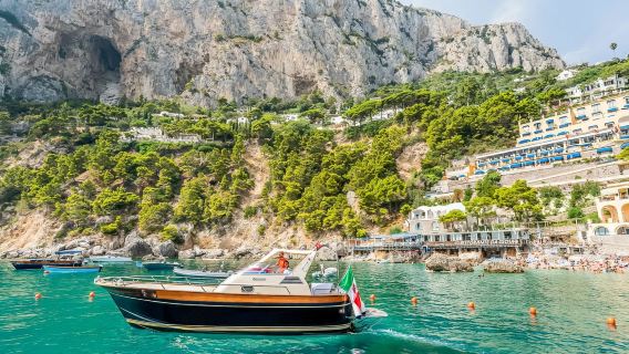 Capri Island 1-day tour from Sorrento, Italy (4-Hour Island Exploration + 12-Person Group)