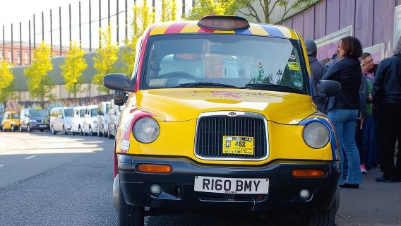 Histoire du conflit et du terrorisme à Belfast (visite en taxi noir d'une heure)