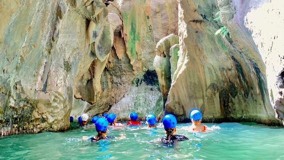 Guided Canyoning Adventure Near Marbella (BenahavΓs River Walk)