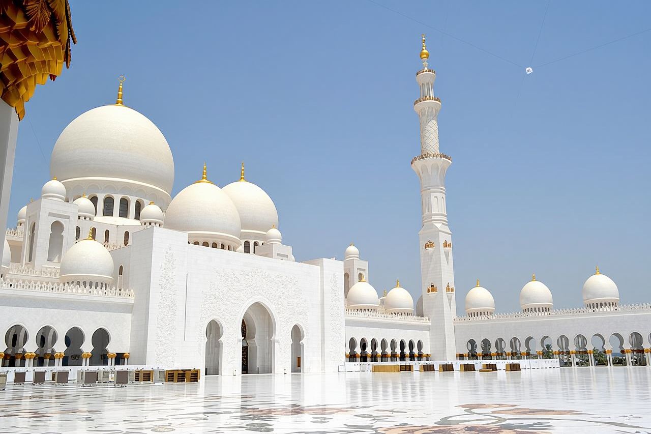 Abu Dhabi Grand Mosque Tour With Louvre Museum Tickets 