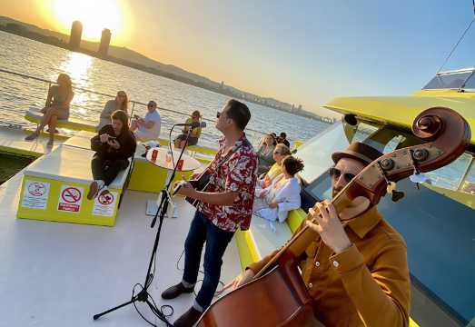 Barcelona Sunset Eco-Catamaran Sailing Tour: Skyline Views from the Sea