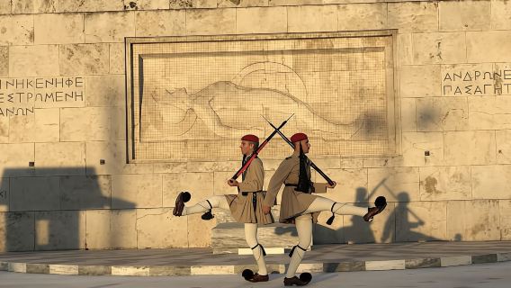 Old and new Athens sights with food tasting by eBike