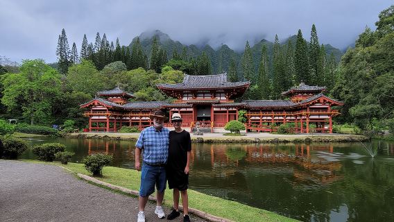 Tour del tempio di Byodo e del giardino botanico di Waimea