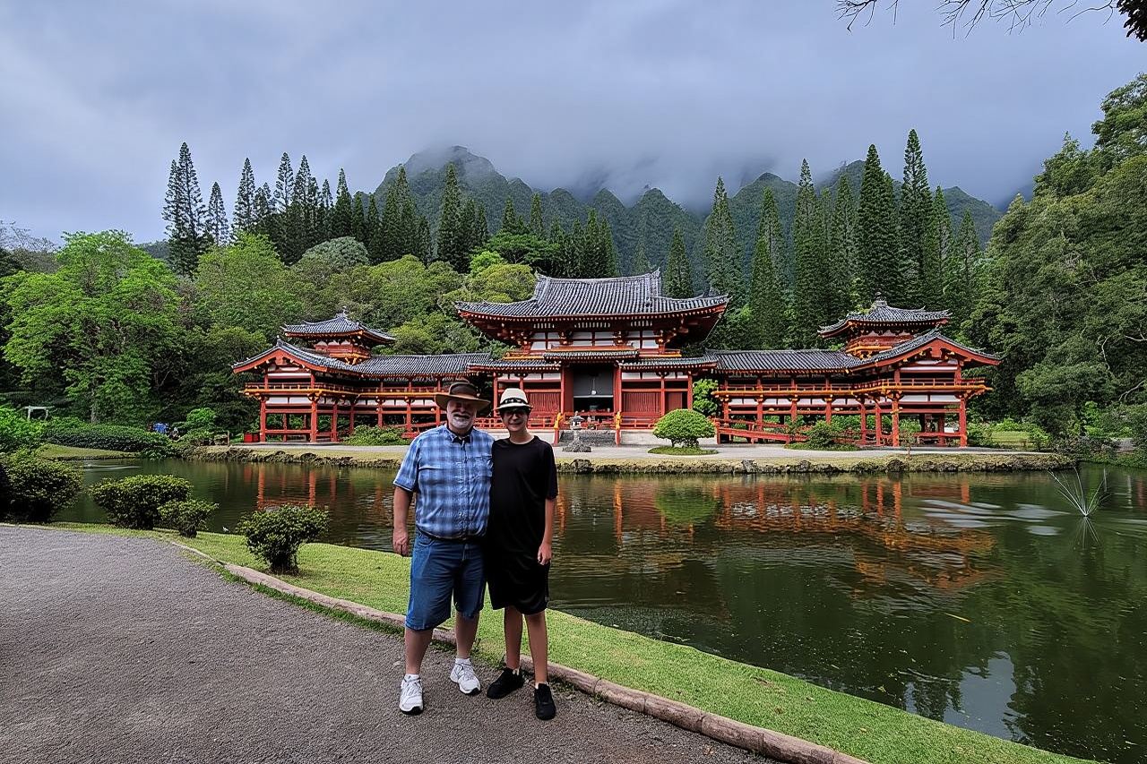 Tour del tempio di Byodo e del giardino botanico di Waimea