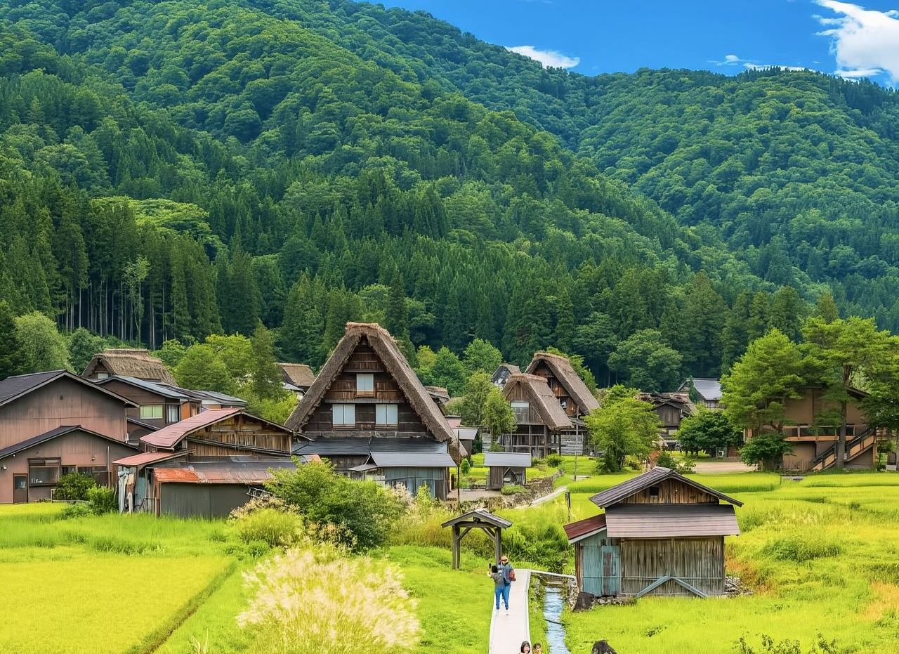 日本名古屋+下呂溫泉合掌村+下呂溫泉+郡上八幡城一日遊