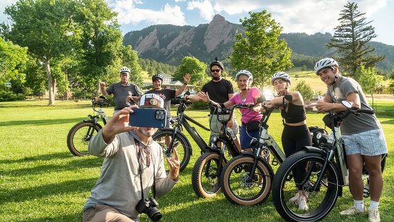 Best Family Small-Group E-Bike Guided Tour in Boulder, Colorado