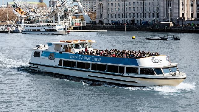 Croisière sur la Tamise avec le London Eye et option billet d'entrée pour le London Eye