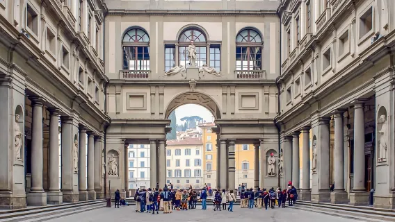 Florenz: Uffizien-Vorzugsticket & Meisterwerke-Audio-App