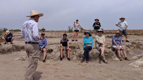 San Miguel: recorrido por el sitio arqueológico Cañada de la Virgen