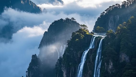 Excursion d'une journée au Mont Lu : Guide touristique privé + accompagnement pour l'ascension du Mont Lushan | Circuit privé | Multilingue (chinois et anglais)