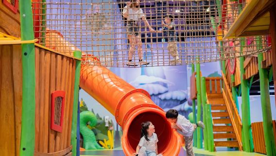 マカオ リスボア人食事券MOP50現金バウチャー + スタジオシティ スーパーファンゾーン