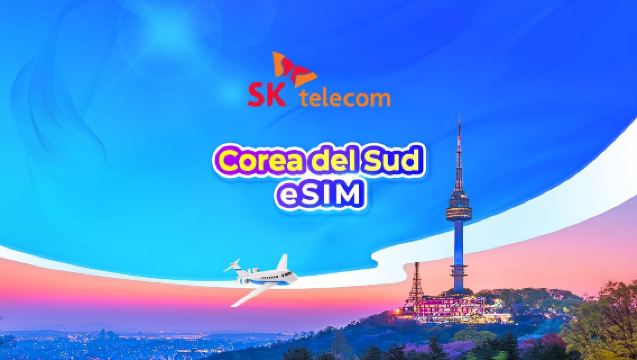 Corea del Sud SKT eSIM | Dati illimitati + numero di telefono 010 | 1-90 giorni | Fatturazione 24 ore | Codice QR