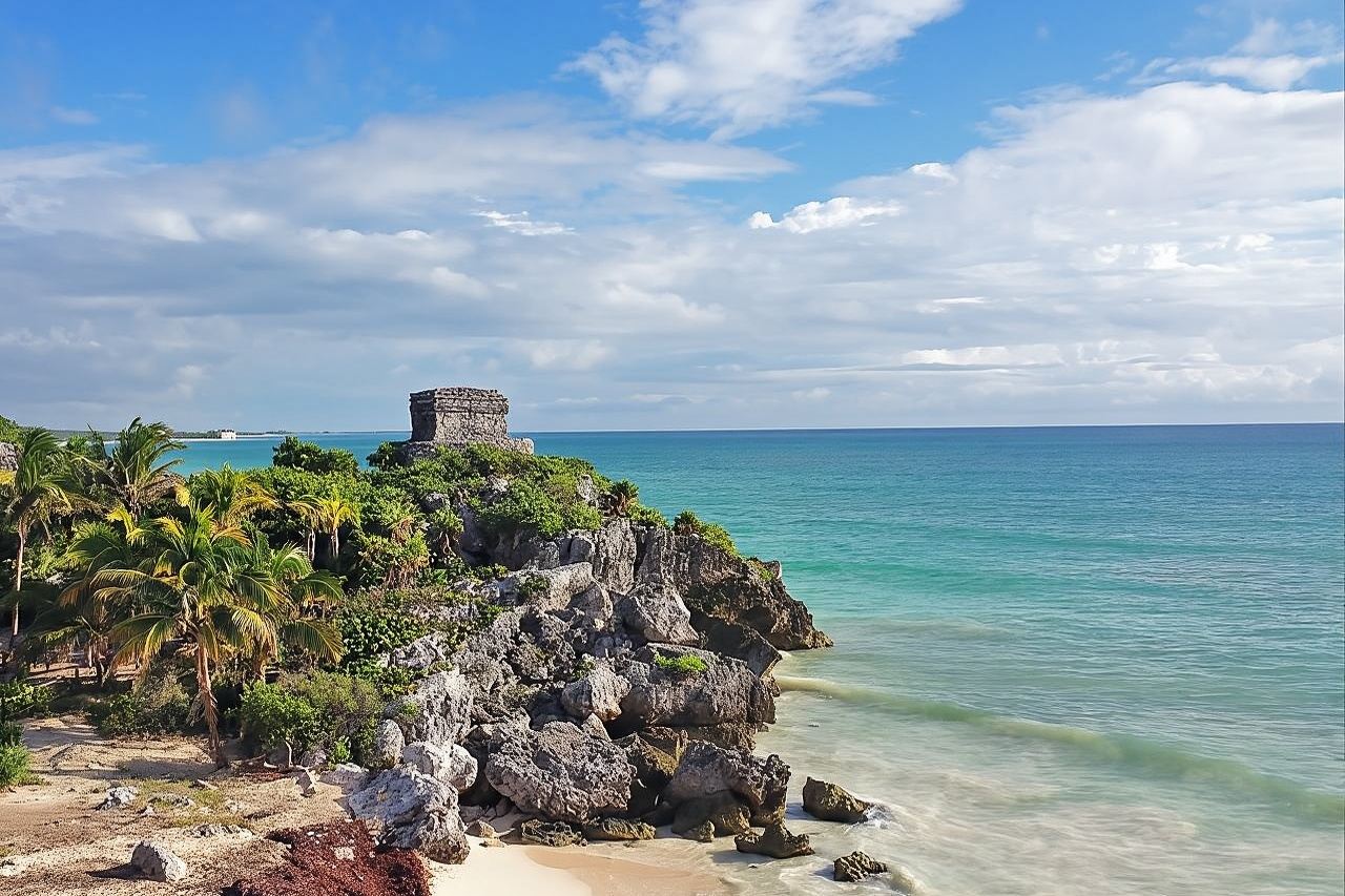 tour privato guidato alle rovine di Tulum e al cenote da Tulum e Riviera Maya.
