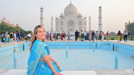 From Delhi: Skip-The-Line, Taj Mahal Day Tour With Entrance Fee