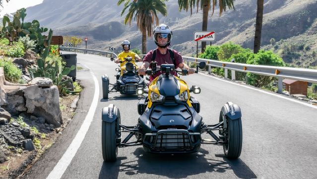 Can-am Ryker three wheels tricycle Mountain Tour (Maspalomas)