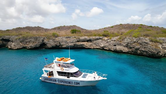 Tugboat and blue room snorkel tour Caribbean experience