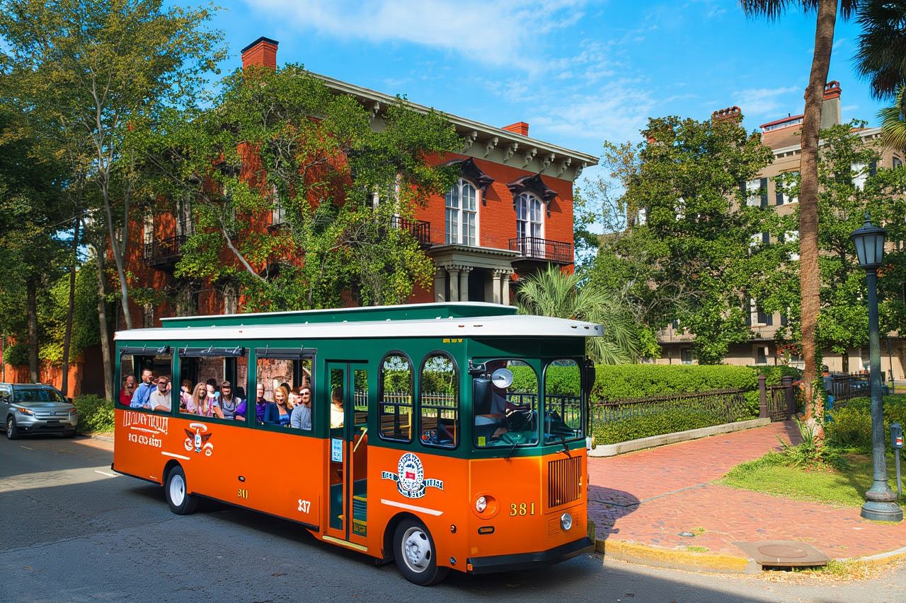 Savannah: Old Town Hop-On Hop-Off Sightseeing Trolley