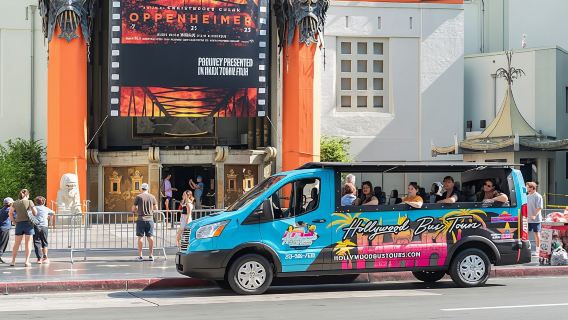 Hollywood sightseeing and celebrity homes tour from Santa Monica