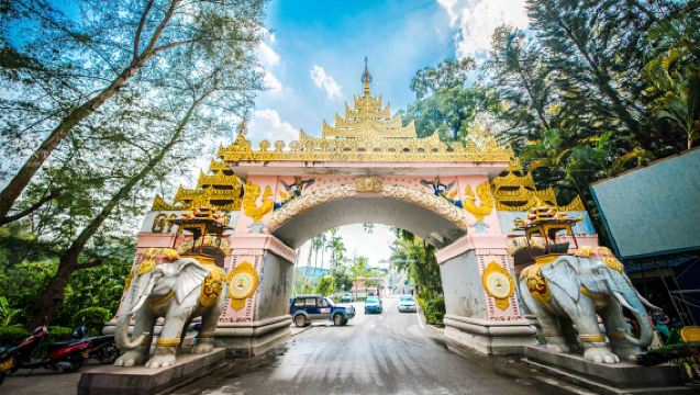 【国境観光】シーサンパンナ・タイ族自治州打洛国境ゲート+独樹成林風景区ワンデーツアー|オプションの貸切チャーターサービス