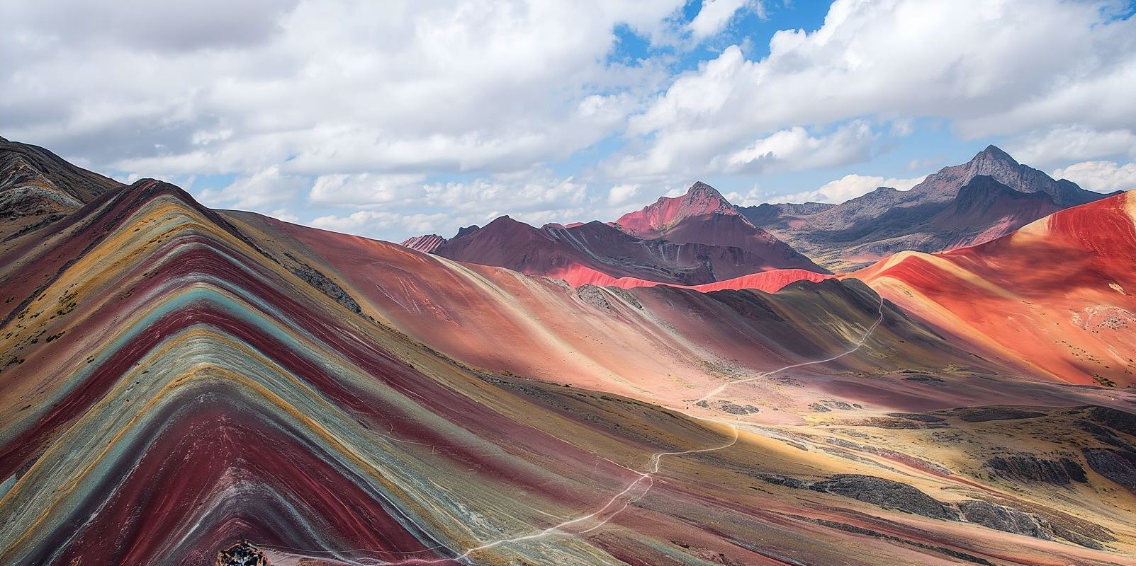 One day tour to Rainbow Mountain and Red Valley (optional)