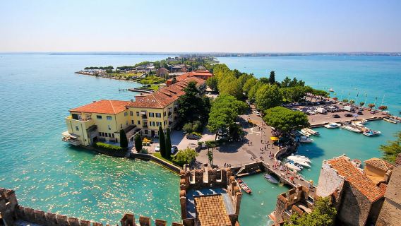 Sirmione: recorrido a pie y en lancha rápida