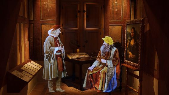 Amboise: Schloss Clos Lucé, Da Vinci Park und Museumsticket