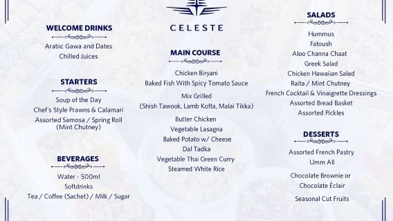 Dubai Marina: Luxury Dinner Cruise (Non Alcohol Package) - Main Deck