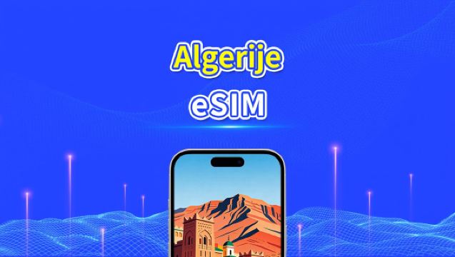 Algerije eSIM | 4G | Dagelijks/Totaal Datapakket | 1–30 dagen | 24-Uurs Facturering | QR-code