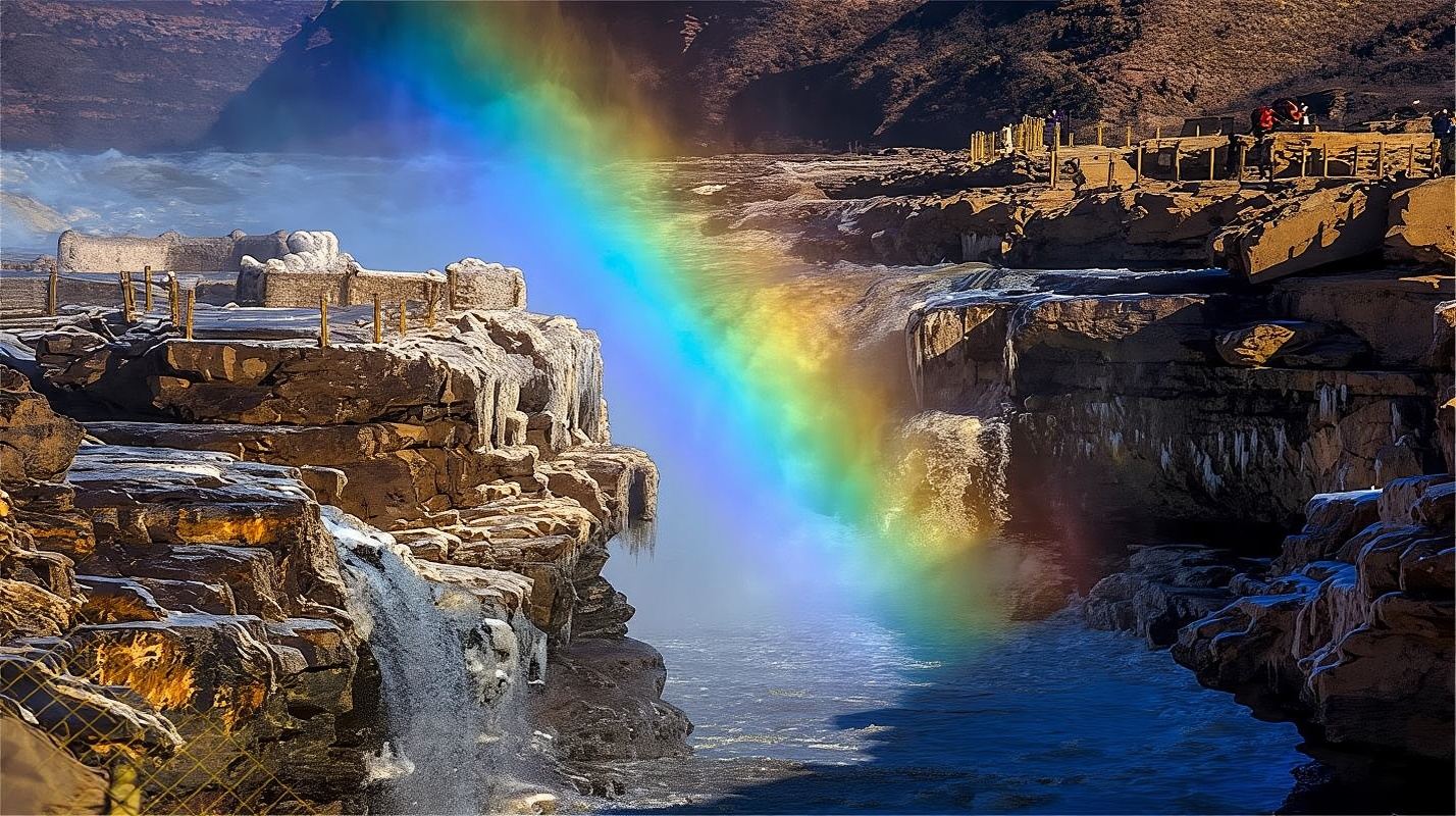 Shaanxi Hukou Waterfall Tourist Area Private Guided One-Day Tour [Multi-Language Services]