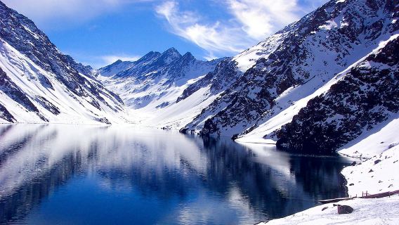 1-day tour to Portillo Inca Lagoon and the Andes from Santiago, Chile