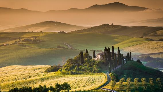 Lawatan sehari ke Val d'Orcia + Pienza + Montepulciano di Itali (pilihan kumpulan bahasa Cina/Inggeris)