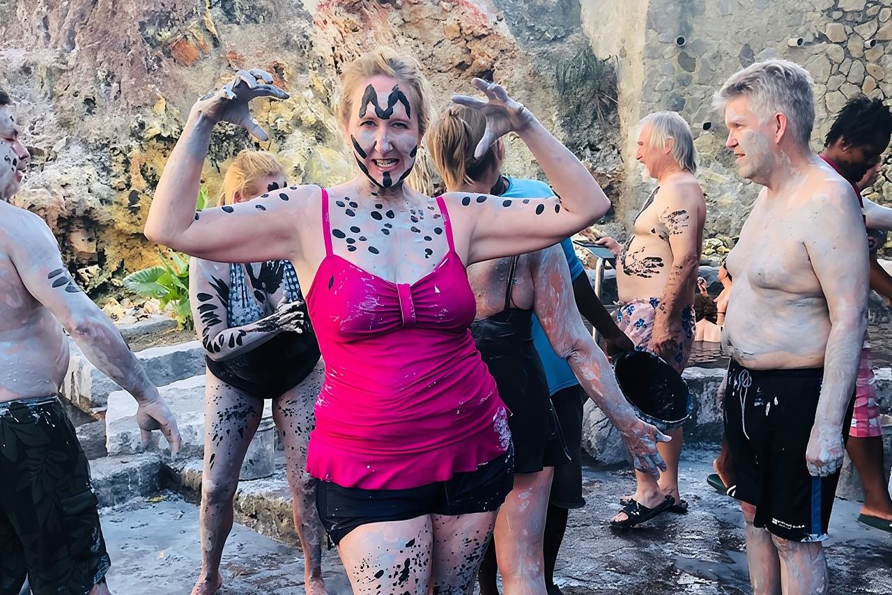 Lawatan Bot Persendirian St. Lucia, Mandian Lumpur, Air Terjun & Waktu Pantai