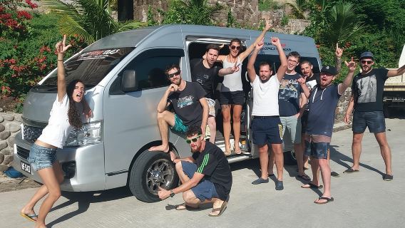 Pepper's Choice : Waterfalls, Sulphur Spa & Black Sand Beach