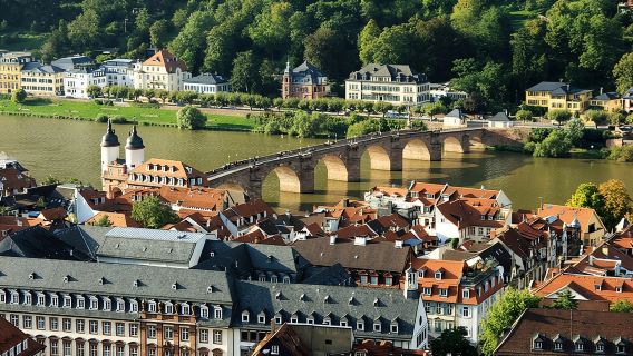 Heidelberg - Lawatan Bandar Lama Termasuk lawatan Istana