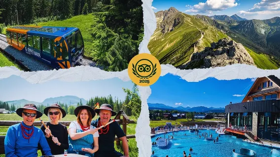 Cracovia–Zakopane: funivia, bagni di Chocholow, formaggio e vodka