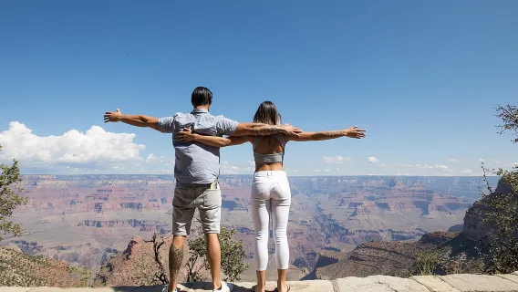 Tour completo di un giorno al Grand Canyon da Sedona o Flagstaff