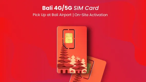 Scheda SIM 4G/5G per Bali|XL Axiata|Ritiro all'aeroporto di Bali|30 giorni|Attivazione in loco