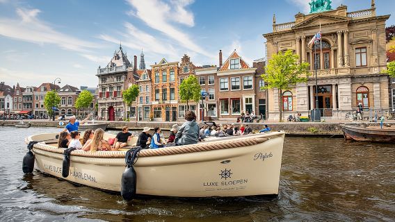 Haarlem Open Canal Tour with a real live guide