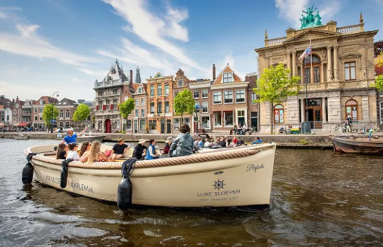 哈勒姆開篷運河郵輪之旅，配備現場導覽（電動船）