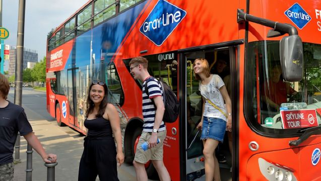 Tour ngắm cảnh đường chân trời Frankfurt bằng xe buýt