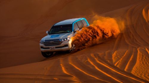 Dubai: Half-Day Quad Bike Safari, Camel Ride & Refreshment Day Tours 1