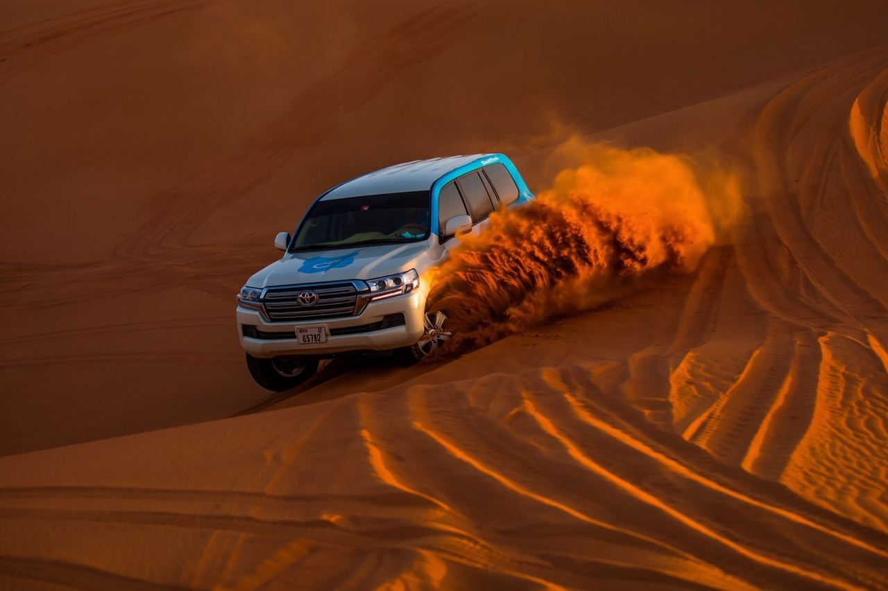 Morning Desert Safari with Camel Ride & Refreshments in Dubai