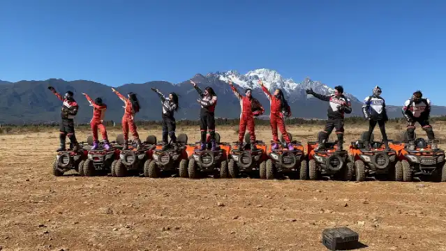雲南麗江極速户外越野車體驗/全套裝備【麗江古城免費接送/贈送全程跟拍/團建優選】