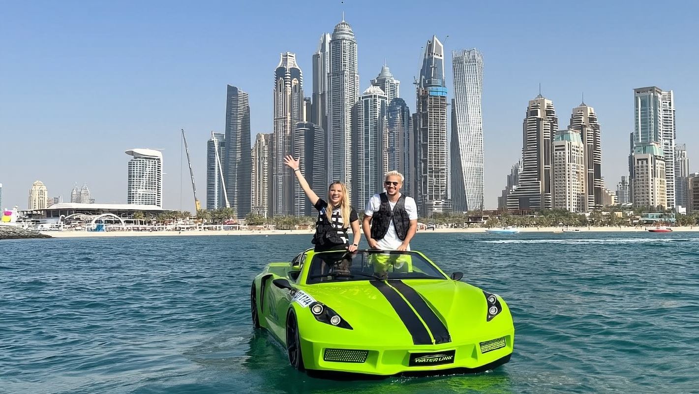 Water sports cars/jet skis in Dubai