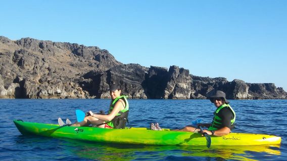 Rethymno: Sea Kayak and Snorkeling Tour