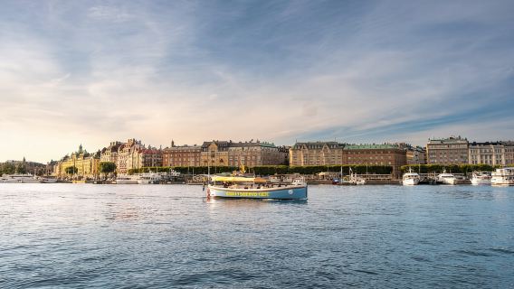 Stoccolma: tour guidato della città in barca elettrica aperta