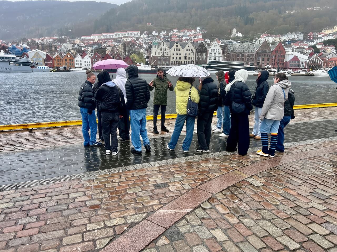Bergen: Sightseeing Walking Tour with Ferry Ride