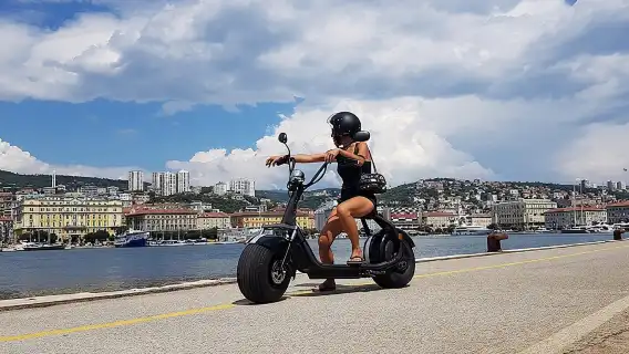 Rent an E-Scooter Chopper 2 seater : Playa del Ingles,Maspalomas and Meloneras