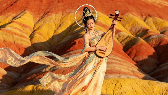 平山湖大峽谷+張掖七彩丹霞旅遊景區一日遊【可選8人頭等獨立座椅上門接送】